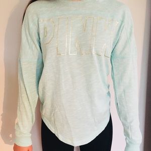 PINK open back sweater